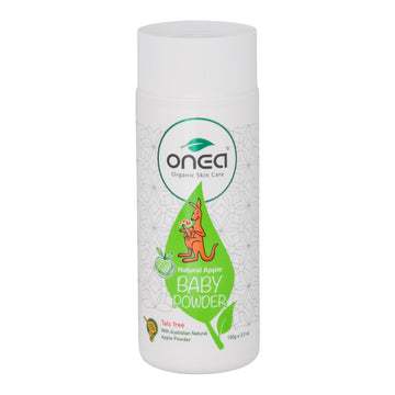 Natural Apple Baby Powder By Onea For Kids - 3.5 Oz Powder