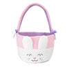 Plushible Bunny Easter Basket With Handle - Ideal For Baby'S 1St Easter, Toddlers, Boys, And Girls Of All Ages, Perfect For Gift