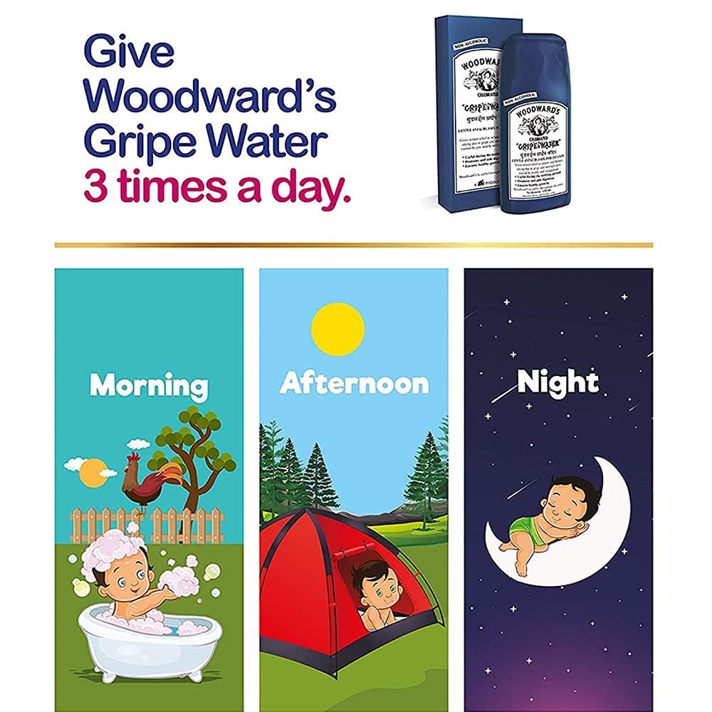 Woodwards Woodward'S Gripe Water 200Ml (Pack Of 3)