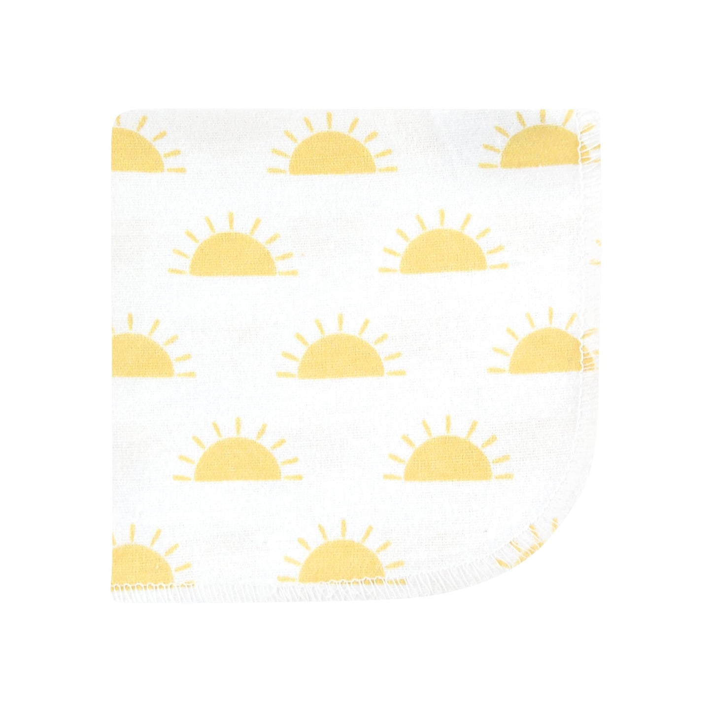 Hudson Baby Unisex Baby Flannel Cotton Washcloths, Desert Cactus 12 Pack, One Size