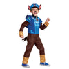 Chase Costume For Boys, Deluxe Paw Patrol Movie Character Outfit With Badge, Toddler Size Medium (3T-4T)