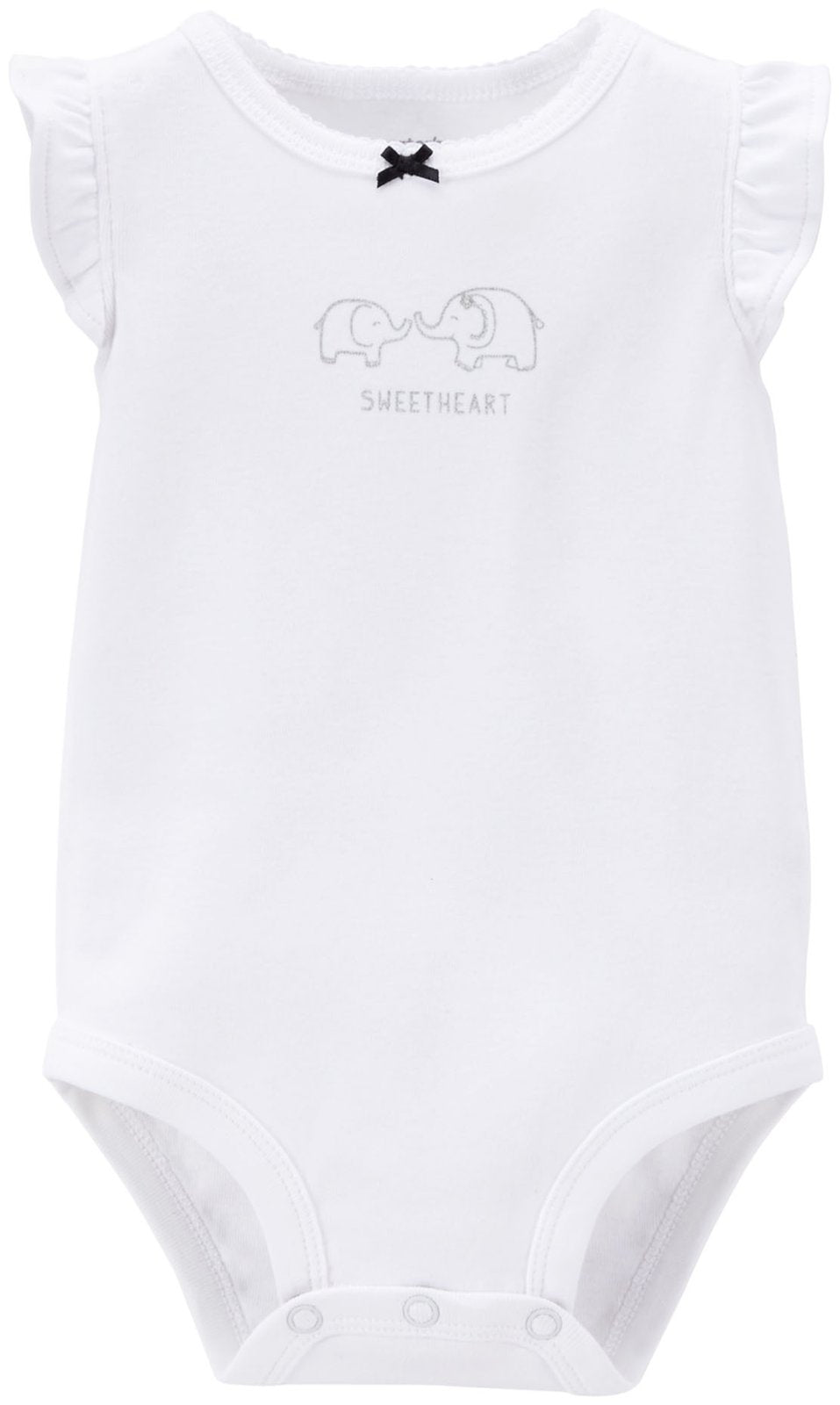 Carter'S Baby Girls' 3 Piece Print Cardigan Set (Baby) - White - 6 Months