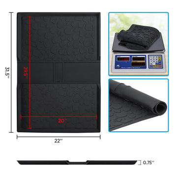 All Weather Mat For Wrangler Deluxe 4 Seater Stroller Wagon,Myvikcar Insert Floor Protect Pad 31.5X22 Inch