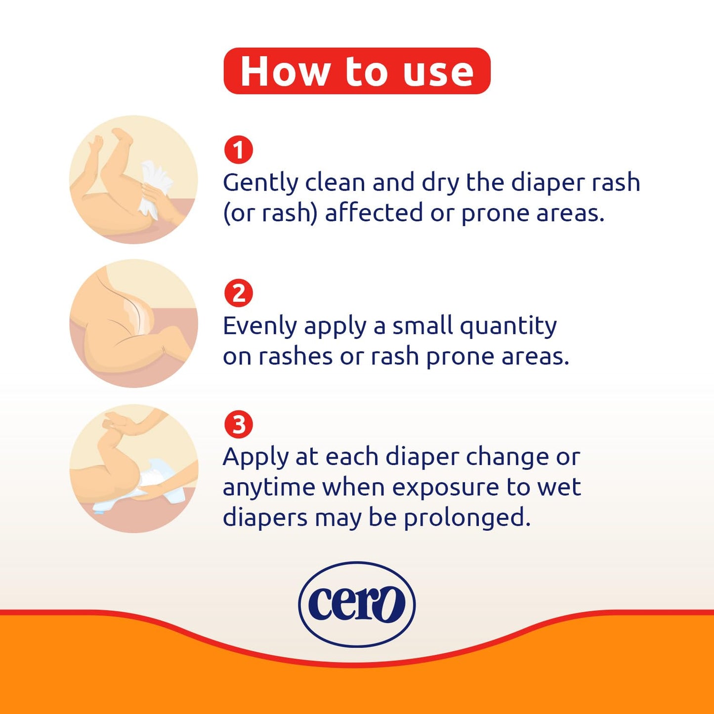 Crema Cero Diaper Rash Cream For Baby With Zinc Oxide And Calendula - High-Strength Diaper Cream For Quick Relief And Protection