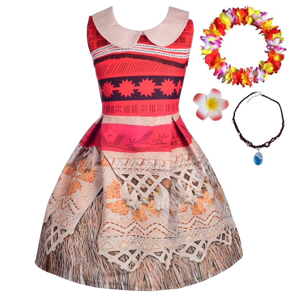 Dressy Daisy Girls Adventure Outfit Princess Dress Up Halloween Costume with Accessories Fancy Party Dress Size 8-10