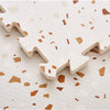 Terrazzo Playmat, Non-Toxic, Eco-Friendly, EVA-Foam, Puzzle Playmat (Brown), Extra Large, 180 centimeters x 120 centimeters
