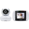 Motorola Mbp33S Wireless Video Baby Monitor With 2.8-Inch Color Lcd, Zoom And Enhanced Two-Way Audio, 720P