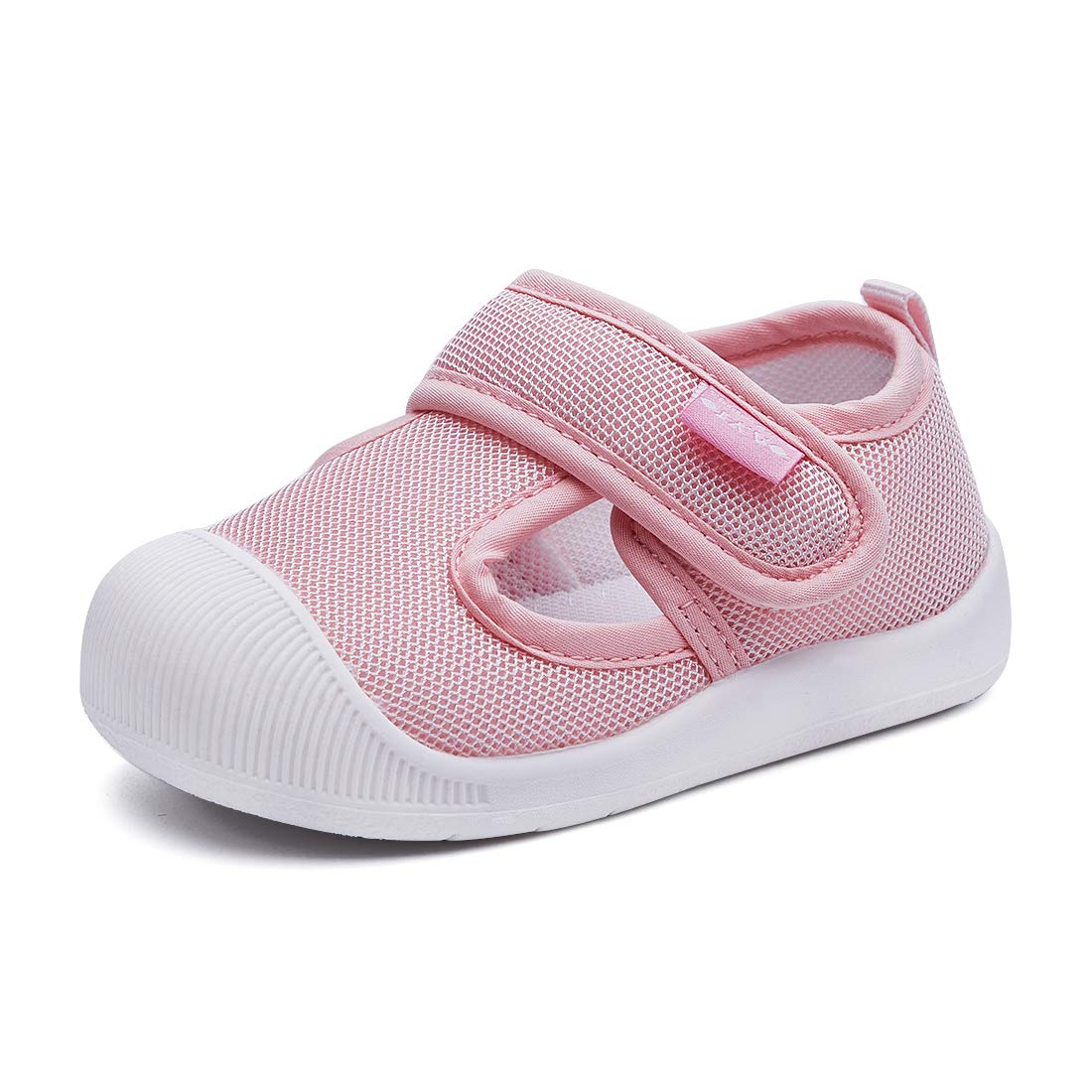 Bmcitybm Baby Sneakers Girls Boys First Walkers Shoes 6 9 12 18 24 Months Pink Size 12-18 Months Infant