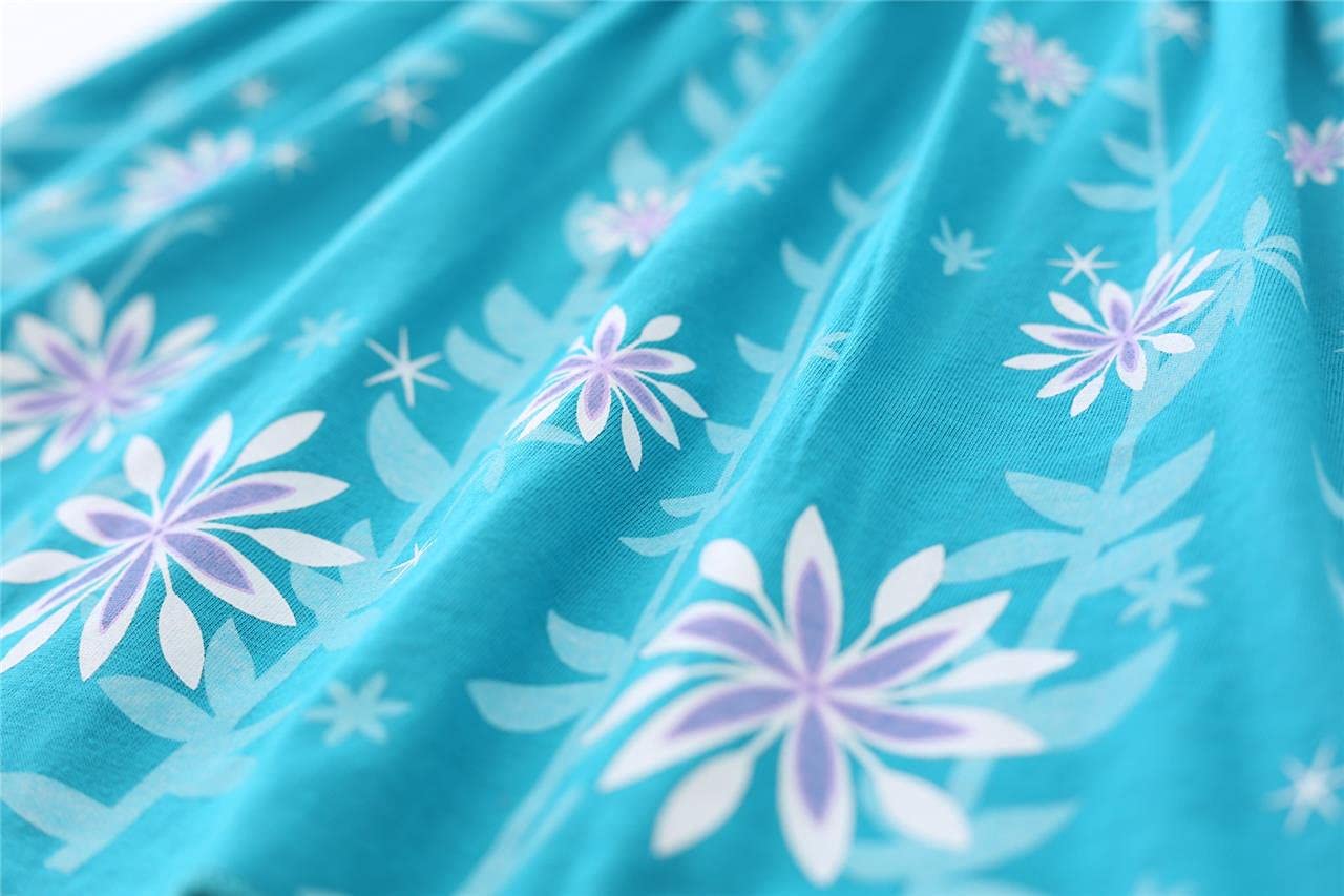 Dressy Daisy Snow Queen Princess Dress Up Clothes Halloween Fancy Party Summer Outfit With Accessories For Toddler Girls Size 2T