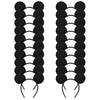 20 Pack Mouse Ears Solid Black Ears Headband For Birthday Party Supplies And Mouse Themed Costume Cosplay Decoration