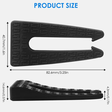 Gas Stove Knob Locks, Silicone Oven Knob Locks For Baby And Pets Safety (6 Pack, Black)