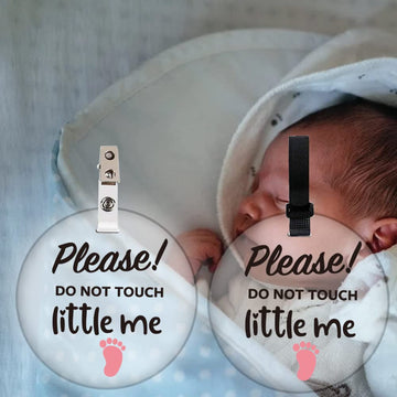 Funny Do Not Touch Baby Signs, Cute Baby Car Seat Sign For Newborn Baby, Baby Girl, Baby Boy, Pregnancy Gift For New Mom, Parent