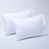 Casaja 2 Pack White Soft Toddler Pillowcases, 14'X20', Fits Toddler Travel Baby Pillow Sized 12'X16' 13'X18' 14'X19', Ki