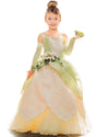 Cqdy Princess Costume For Girls Fancy Fairy Halloween Party Dress Up Toddler Baby Tale Role Play Green Dress