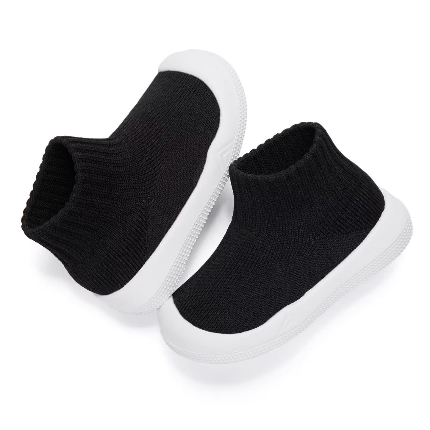 Baby Shoes Girls Boys Non Slip Baby Sock Shoes With Soft Rubber Sole Infant First Walking Sneaker Toddler Slipper Lightweight 6-