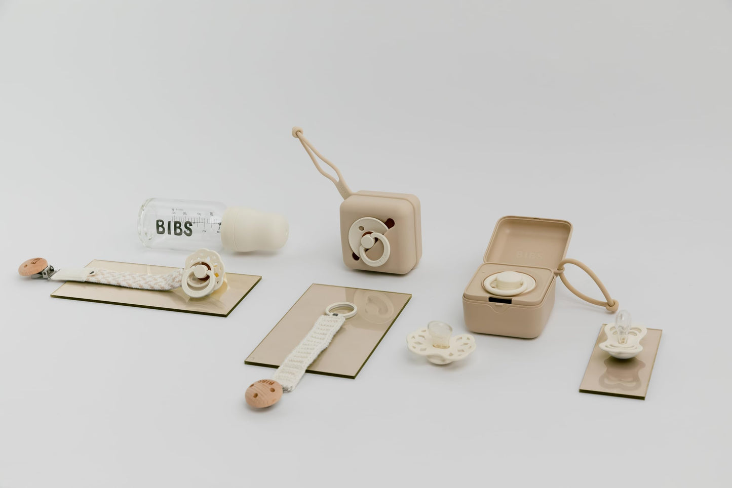 Bibs Bottle Cap Set - Bpa-Free, Dishwasher Safe, Customizable Colors, Includes Cap, Milk Lock, And Screw Cap - Compatible With B