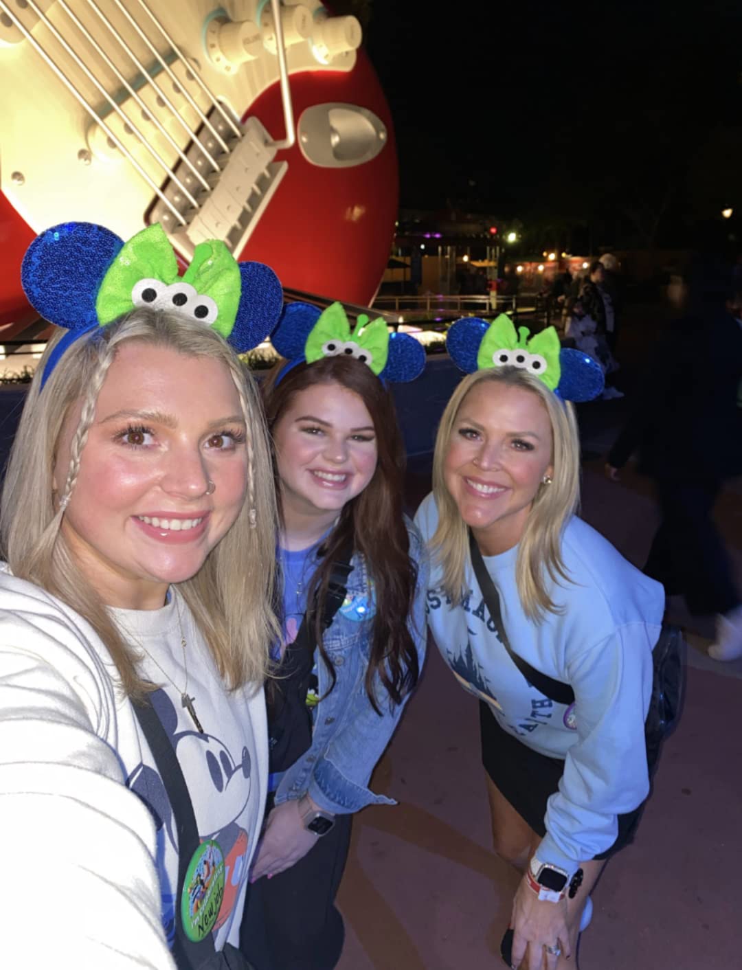 Clgift Minnie Ears, Pick Your Color, Iridescent Minnie Ears, Silver Gold Blue, Rainbow Sparkle, Classic Red Sequin (Costume Head