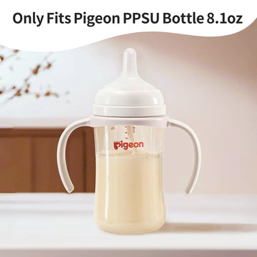 Pigeon Baby Bottle Handles For Pigeon Ppsu Bottles 8.1Oz, Easy To Hold For Baby Hands, 1 Pack