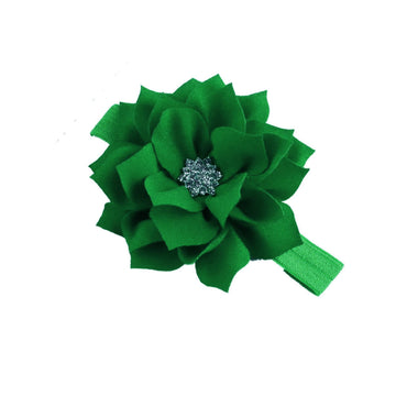 New Girl Baby Headbands,Red Baby Headband Bow. (Ldz23) (Green)