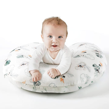 Grssder Soft Stretchy Minky Nursing Pillow Cover, Breastfeeding Pillow Slipcover For Boys & Girls, Nursing Pillow Case For Newbo