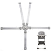 High Chair Straps Replacement Compatible With Graco - 5 Point Harness Straps For High Chair, Straps Length Adjustable Highchair