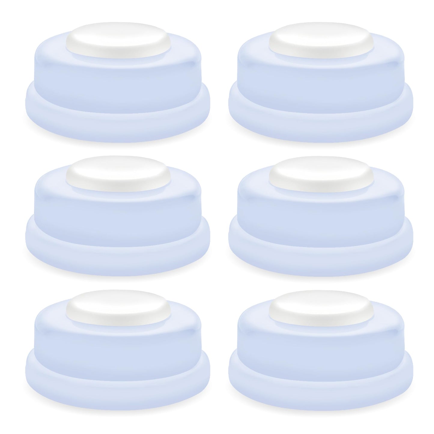 Maymom Screw Lids Aka Travel Caps with Rewritable Sealing Disc Compatible with Avent, Maymom Wide Mouth Bottles; Cap Replace Ave