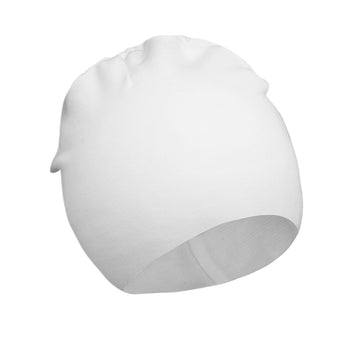 Bestjybt Baby Beanie Hats Infant Toddler Beanies Baby Girls Boys Soft Knit Kids Beanies Hat Cap (White, S(6-12 Months))
