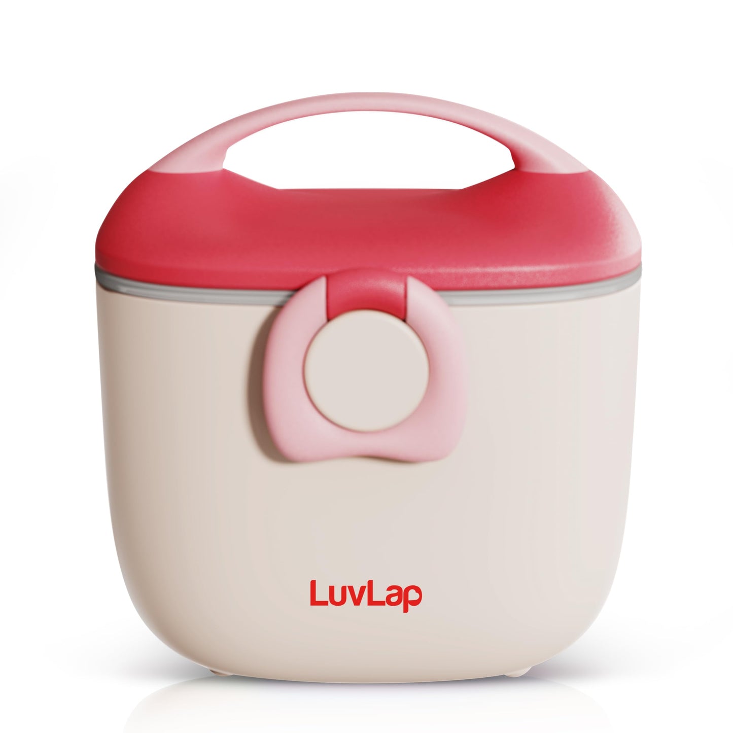 Luvlap Portable Milk Powder Container 310G, Baby Food Container With Spoon, Non-Toxic Bpa Free Kids Milk Powder Box With Handle,