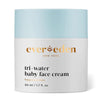 Evereden Tri-Water Baby Face Cream: Clean & Vegan Cooling Baby Cream Kids Face Lotion With Water From Glaciers, Aloe, & Coconut