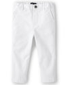 The Children'S Place Baby Boys' And Toddler Stretch Skinny Chino Pants, Simply White, 5T