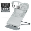 Orzbow Portable Baby Bouncer, Foldable Baby Bouncer Seat with Storage Bag and Removable Play Bar, 3 Recline Positions, 0-12 Mont