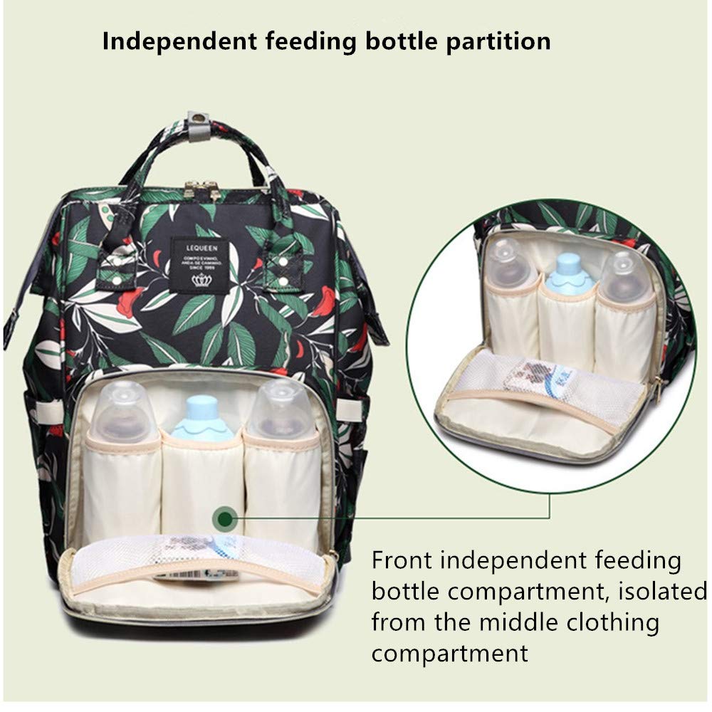 Armbq Camo Diaper Bag Backpack Multi-Function Diaper Bag For Baby Care Essentials Waterproof Travel Baby Bag For Mom Dad