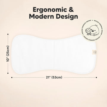 Organic Burp Cloths For Baby Boys And Girls - 5-Pack Super Absorbent Burping Cloth, Burp Clothes, Soft & Plush, Newborn Milk Spi