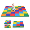 Costzon Toddler Foam Play Mat, Foldable Baby Crawling Mats 58-Inch Square Soft Non Skid Colorful Daycare Floor Mat, Thicken Wate