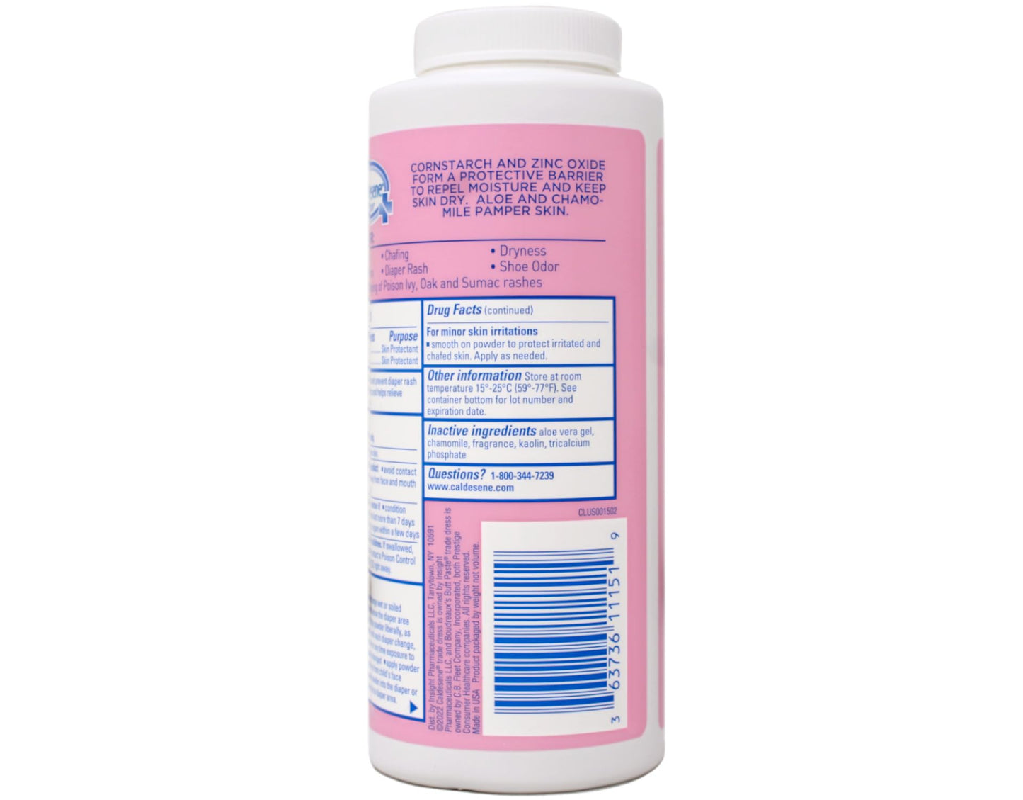 Caldesene Medicated Protecting Powder | 5 Ounce | With Zinc Oxide & Cornstarch | Helps Protect Irritated, Chafed Skin | Ideal Fo