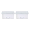 Ubbi Set Of 2 Baby Wipes Dispensers With Weighted Plates And Secure Seals, Nursery And Baby Registry Essential To Keep Wipes Fre