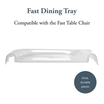 Inglesina Fast Dining Tray Plus - Compatible With Inglesina Fast Table Chair - Durable & Easy To Clean - Quick, Simple Installat