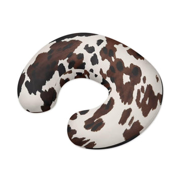 Goronwyfloyd Brown Cow Print Breastfeeding Pillow Slipcover For Baby Nursing Pillow Cover Cuddle Pillow Slipcover Detachable Nur