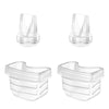 Tovvild Duckbill Valve Silicone Diaphragm 4Pcs, Suitable For Mommed S21 Breast Pump, Compatiable With Missaa Mumgaroo S18/S19, B