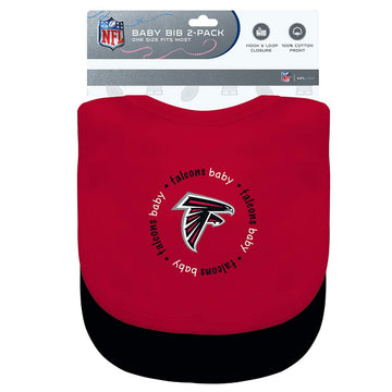 Atlanta Falcons Baby Bib 2 Pack