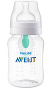 Philips Avent Anti-Colic Baby Bottle With Airfree Vent, 9Oz, Scy703/91, 1Pk, Clear, Scy703/91