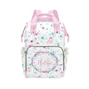 Personalized Diaper Bag Backpack for Women, Custom Name Nursing Mommy Daypack, Diaper Bag for Girls Boys, New Mom Gifts (Butterf