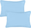 Utopia Bedding Toddler Pillow (Light Blue, 2 Pack) 13X18 Pillows For Sleeping, Soft And Breathable Cotton Blend Shell, Small Kid