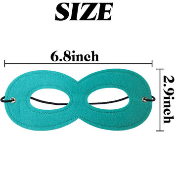 Ronyoung 50Pcs Superhero Masks For Kids Party Cosplay Dress Up Superhero Eye Masks For Halloween Christmas Birthday