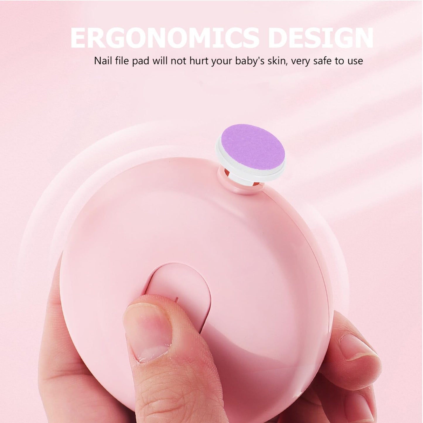 Popetpop Baby Nail File Replacement Heads : 12Pcs Baby Nail Trimmer Replacement Pads For Infant 6-12 Months, Fit For Most Standa