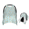 Muishi Kawaii Owls and Acorns Baby Car Seat Canopy Nursing Cover for Newborn Car Seat Breastfeeding Covers Blanket Newborn Showe