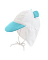 Cuddle Club Baby And Toddler Adjustable Sun Hat | Upf 50+ All-Day Uv Protection For Infant 'S Head & Neck - Bear Blue S
