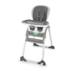 Ingenuity Full Course Smartclean 6-In-1 High Chair - Smartclean Eva Foam, 5 Point Safety Harness, 2 Dishwasher Safe Trays - Slat