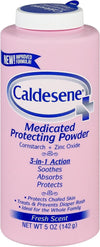 Caldesene Medicated Protecting Powder With Zinc Oxide & Cornstarch-Talc Free, 5 Ounce