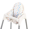 Dadouman Inflatable Supporting Cushion For Ikea Antilop High Chair, Baby High Chair Cushion, Polyester Fabric Cover With Inflata